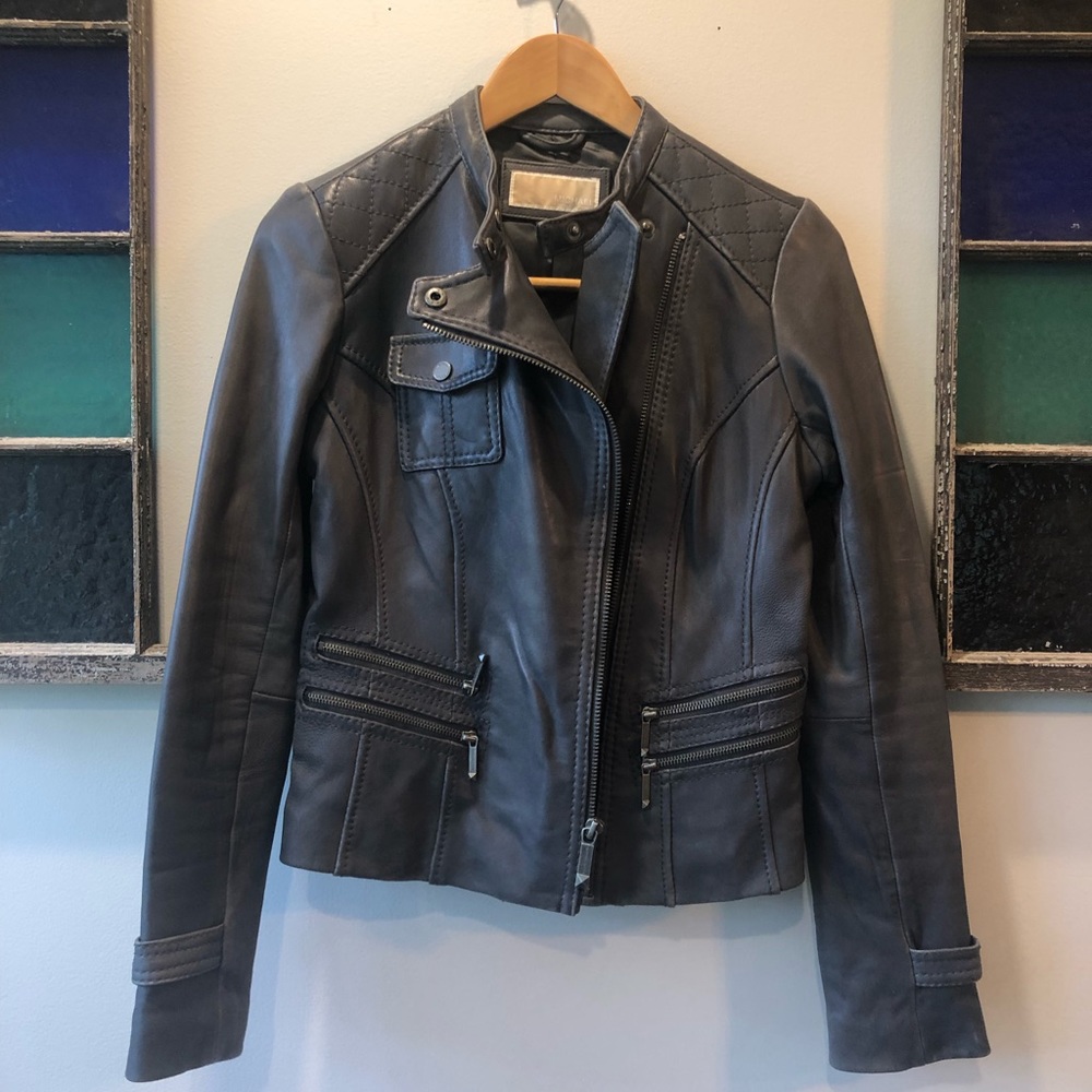 Michael Kors leather jacket